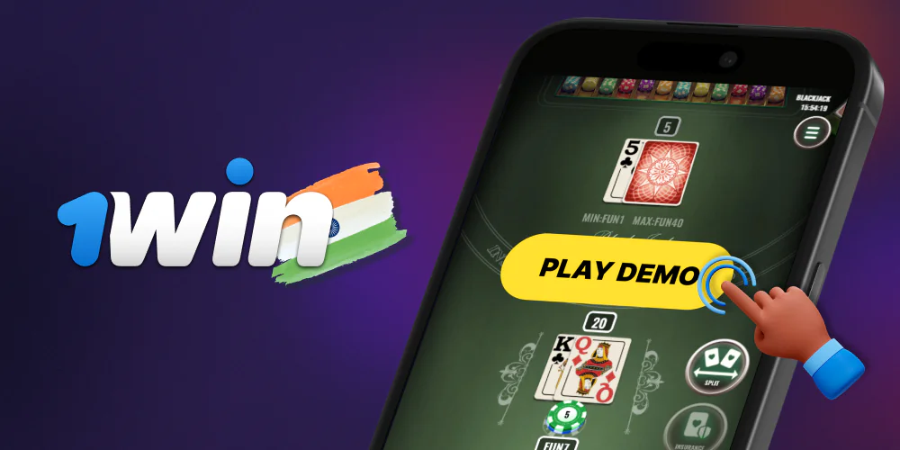 Play blackjack at 1win in demo